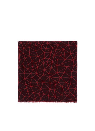 Main View - Click To Enlarge - ARMAND DIRADOURIAN - 'Negative Crystal' wool-cashmere scarf