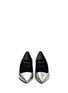 Figure View - Click To Enlarge - PIERRE HARDY - Metallic leather pumps
