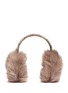 Main View - Click To Enlarge - KARL DONOGHUE - Old cuir Toscana sheepskin wool band ear muffs