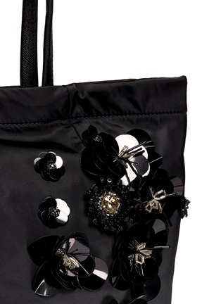 Detail View - Click To Enlarge - TORY BURCH - Flower cluster tote