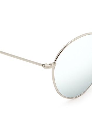 Detail View - Click To Enlarge - SPEKTRE - 'P2' metal round round sunglasses
