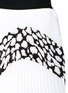 Detail View - Click To Enlarge - PROENZA SCHOULER - Handkerchief hem leopard print pleated skirt