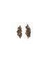 Main View - Click To Enlarge - MONIQUE PÉAN - 'Atelier' diamond 18k gold earrings