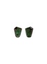 Main View - Click To Enlarge - MONIQUE PÉAN - 'Atelier' emerald diamond 18k recycled white gold earrings
