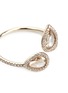 Detail View - Click To Enlarge - MONIQUE PÉAN - 'Atelier North-South' diamond 18k white gold open ring