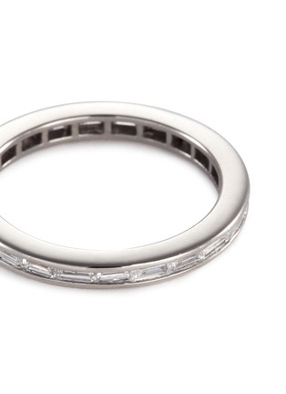 Detail View - Click To Enlarge - MONIQUE PÉAN - Diamond 18k white gold ring