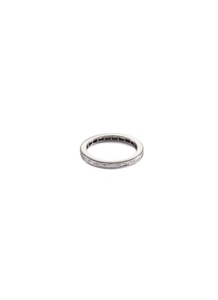 Figure View - Click To Enlarge - MONIQUE PÉAN - Diamond 18k white gold ring