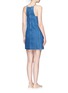 Back View - Click To Enlarge - IVY PARK - Denim sleeveless mini dress