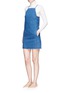 Figure View - Click To Enlarge - IVY PARK - Denim sleeveless mini dress
