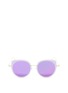 Main View - Click To Enlarge - STEPHANE + CHRISTIAN - Petit Cindy' wire rim oversized acetate mirror kids sunglasses