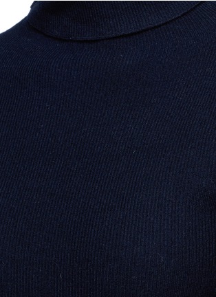 Detail View - Click To Enlarge - STELLA MCCARTNEY - Turtleneck rib knit maxi dress