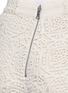 Detail View - Click To Enlarge - ALICE & OLIVIA - 'Susi' geometric Crochet lace shorts