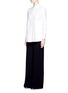 Figure View - Click To Enlarge - CO - 'Sun' pleated poplin shirt