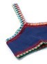 Detail View - Click To Enlarge - KIINI - 'Tasmin' crochet trim one-shoulder bikini top