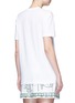 Back View - Click To Enlarge - - - 'Ti Amo' lace slogan T-shirt