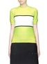 Main View - Click To Enlarge - PLYS - 'Cyclist Span' neon colourblock sweater