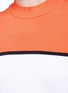 Detail View - Click To Enlarge - PLYS - 'Cyclist Span' neon colourblock sweater