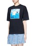 Front View - Click To Enlarge - GROUND ZERO - Nirvana CD cover embroidery T-shirt