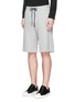 Front View - Click To Enlarge - JAMES PERSE - Vintage fleece shorts