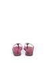 Back View - Click To Enlarge - SAM EDELMAN - 'Gigi' patent T-strap kids sandals