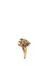 Figure View - Click To Enlarge - ALEXANDER MCQUEEN - Faux pearl crown skull ring