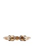 Figure View - Click To Enlarge - ALEXANDER MCQUEEN - Twin skull faux pearl bangle