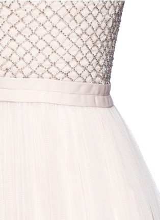 Detail View - Click To Enlarge - NEEDLE & THREAD - Embellished layer tulle dress