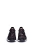 Front View - Click To Enlarge - RENÉ CAOVILLA - Strass pavé suede lace sneakers