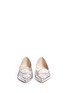 Front View - Click To Enlarge - SOPHIA WEBSTER - Bibi Butterfly' wing appliqué mirror leather flats