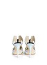 Back View - Click To Enlarge - SOPHIA WEBSTER - 'Riko' geometric trim leather combo mules