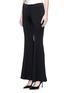 Front View - Click To Enlarge - MS MIN - Satin flare pants