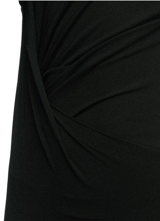 Detail View - Click To Enlarge - MS MIN - Bateau neckline crepe maxi dress