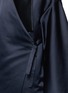 Detail View - Click To Enlarge - MS MIN - Reversible silk satin blanket coat