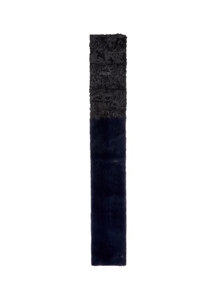 Main View - Click To Enlarge - ISLA - 'Duh' lamb panel mink fur scarf