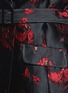 Detail View - Click To Enlarge - DIANE VON FURSTENBERG - 'Brayden' rose daze jacquard belted coat