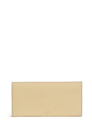 Figure View - Click To Enlarge - SMYTHSON - Maddox leather slim travel wallet