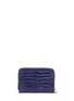 Main View - Click To Enlarge - SMYTHSON - Mara croc effect leather coin purse