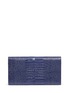 Figure View - Click To Enlarge - SMYTHSON - Mara Marshall croc effect leather travel wallet