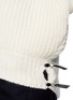 Detail View - Click To Enlarge - TOGA ARCHIVES - Contrast trim rib knit turtleneck sweater