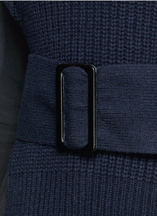 Detail View - Click To Enlarge - TOGA ARCHIVES - Rib knit neck warmer