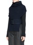 Front View - Click To Enlarge - TOGA ARCHIVES - Rib knit neck warmer