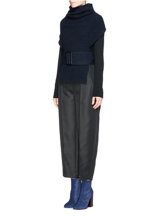 Figure View - Click To Enlarge - TOGA ARCHIVES - Rib knit neck warmer