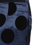 Detail View - Click To Enlarge - TOGA ARCHIVES - Polka dot velvet flock skirt