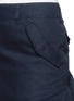 Detail View - Click To Enlarge - SACAI LUCK - Flare back cotton twill skirt