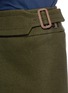 Detail View - Click To Enlarge - SACAI LUCK - Wool felt wrap skirt