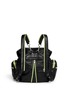 Back View - Click To Enlarge - ALEXANDER WANG - 'Marti' three-way leather backpack