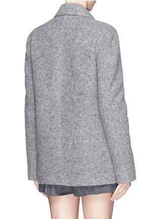 Back View - Click To Enlarge - T BY ALEXANDER WANG - Bespeckle felt blazer