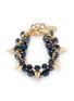 Main View - Click To Enlarge - JOOMI LIM - Arrowhead spike crystal faux pearl bracelet