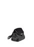 Front View - Click To Enlarge - ALEXANDER WANG - 'Marion Prisma' leather neoprene crossbody