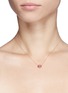 Detail View - Click To Enlarge - BAO BAO WAN - Diamond ruby lips necklace